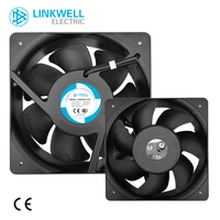 Ventilateur axial à haut débit d'air, vitesse réglable, ventilateur électrique à économie d'énergie, structure de roulement résistante, ventilateur de refroidissement