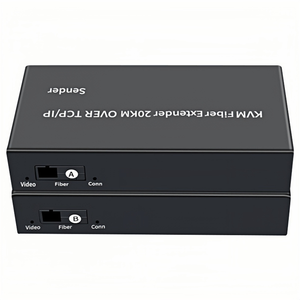 20Km HDMI KVM fibra Extender su cavo in fibra ottica SC con Loop Out HDMI USB a fibra Extender ricetrasmettitore Video di trasmissione - Product Image 4