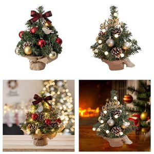 High Quality Artificial PVC Christmas <b>Tree</b> <b>with</b> LED <b>Lights</b> and Balls and Pine Cone Decorated in Multiple Sizes - Product Image 4