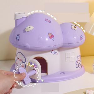 Top vente de haute qualité en plastique tirelire petite maison bureau tirelire banque pour enfants pièce réservoir de stockage de trésorerie - Product Image 4