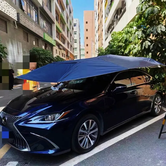 Multifunctionele Draagbare Parking Uv Proof Zonnescherm Opvouwbare Voorruit Opvouwbare Auto Parasol Auto Paraplu