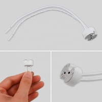 Douille de lampe à visser en céramique certifiée CE VDE ROHS MR16 GU5.3 pour lampes LED halogènes AC 220V Garantie de 2 ans