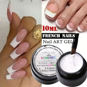 สีเจลทาเล็บ Hema Tpo Free Nail Gel Color OEM ปราศจากการทดลองกับสัตว์ คอลเลคชั่นเจลขัดเงาแบบเต็มสี ล้างออกได้ ติดทนนาน ยูวีเจล 8 มล. - Product Image 1