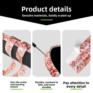 Bande de protection d'angle pour raquette de pickleball en TPU, haute élasticité, ajustement parfait, protection anti-rayures, vente en gros OEM - Product Image 4