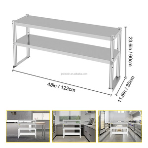 Estante de Cocina de Acero Inoxidable de Múltiples Niveles con Altura de Estante Ajustable, Organizador para Encimera de Cocina - Product Image 2