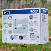 Brother JK17B-Mini-Machine à coudre portative, petite Machine à coudre portative, pour la réparation des vêtements et en cas d'urgence