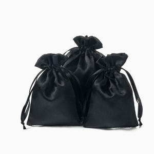 Thickened Geon Silk Eco-Friendly Durable Storage Bag <b>Drawstring</b> Closure-High-end Jewelry Accessories Storage Gift Giving Bag - Product Image 4