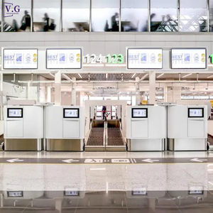 Coperture Personalizzate di Alta Qualità in Corian Bianco per Banchi Self-Service di Deposito Bagagli per Aeroporti - Product Image 6