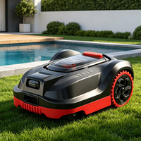 Vente en gros Recharge électrique sans fil Robot tondeuse automatique Tondeuse Machine intelligente Jardin Batterie Robot tondeuse