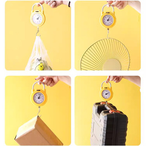 Portable Mechanical Spring Scale 10Kg With Hook For Home And Express Delivery Blue And Yellow Colors - Product Image 4