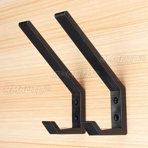 Lot de 2 crochets de fixation pour casque de moto, support de veste, crochet de bagage domestique, support mural polyvalent pour porte d'armoire - Product Image 4