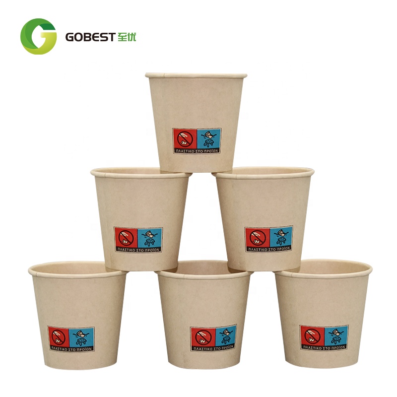 Algon Ensemble De 10 Gobelets En Carton Multicolores 450 Cc - Ensemble De Gobelets En Carton