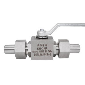 YANYE KHB YJZQ Typ Kohlenstoffstahl Manuelles Hydraulisches Kugelventil Gerade Durchgang Ein-Aus Innengewinde Hochdruck DN25 Anschluss - Product Image 4