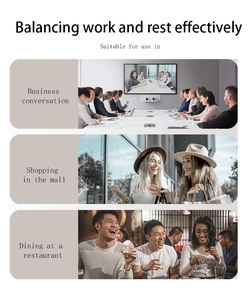 Lunettes intelligentes GS12 en métal à double pont avec chargement magnétique et verres photochromiques – Lunettes de soleil connectées portables - Product Image 6