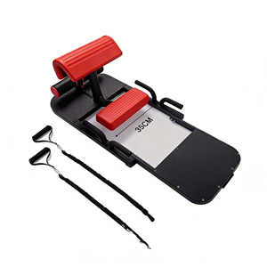 Banc de Squat Pliable en Acier pour la Maison, <span class=keywords><strong>Appareil</strong></span> d'Entraînement Abdominal et d'Assistance aux Squats, Équipement de Renforcement des Hanches et des Jambes - Product Image 5