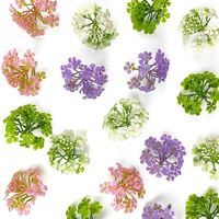 Têtes de fleurs d'hortensia artificielles en plastique faites à la main, écologiques, durables, accessoires floraux DIY, fausses têtes de fleurs à piquer