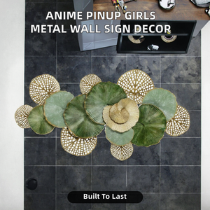 Targhe <span class=keywords><strong>in</strong></span> Metallo Stile Art Déco con Ragazze Anime Pin-up, Decorazione da Parete Moderna per Man Cave, <span class=keywords><strong>Casa</strong></span>, Caffè, <span class=keywords><strong>Sala</strong></span> <span class=keywords><strong>Giochi</strong></span>, Club, Bar - Product Image 2