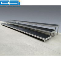 ESI 2026  Chaires de chœur, chaises surélevées, 2, 3, 4, 5 niveaux, réglables, portables, église, théâtre avec garde-corps