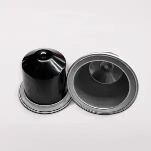 Lucky Time plastic refillable coffee capsule compatible with nescafes