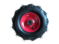 4.10/3.50 Caoutchouc pneumatique de pneu de machine agricole pour la roue de semoir de Micro-motoculteur de tracteur pour le restaurant de machines de jardin