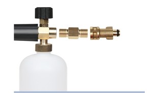 DIDU Усиленный адаптер для пенной пушки <span class=keywords><strong>Bosch</strong></span>, соединитель для пенной насадки и водяного пистолета, латунная насадка для автомойки, инструмент для чистки ключей - Product Image 5