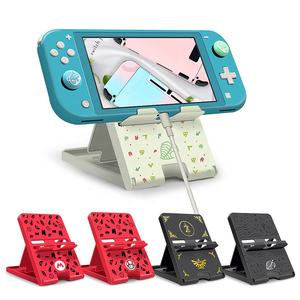 Support réglable Console de jeu support pliant pour Nintendo <span class=keywords><strong>Swith</strong></span> Joystick dessin animé support Portable accessoires meilleur prix - Product Image 5