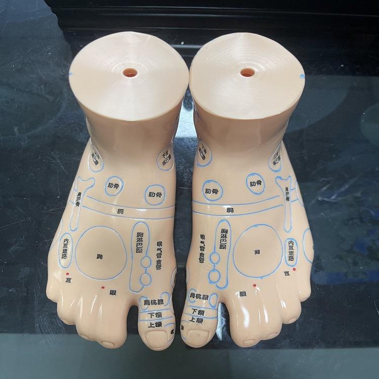 Masque de pied haute définition de 18 cm (une paire pour les pieds gauche et droit)