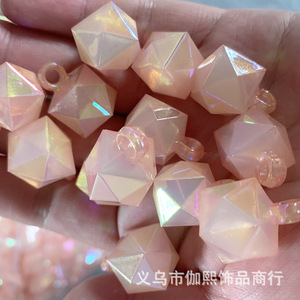 Perles de charme en alliage de cuivre de 16 mm avec strass en cristal pour la fabrication de bijoux DIY, accessoires de mode unisexe, pendentifs breloques Yiwu - Product Image 4