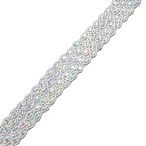 Cinturón de diamantes de imitación de plata AB bilateral de fábrica de HC-5988 Hechun <span class=keywords><strong>para</strong></span> vestidos - Product Image 1