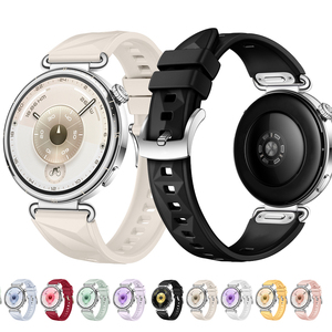 Correas de <span class=keywords><strong>Reloj</strong></span> de Silicona de 18 mm para <span class=keywords><strong>Huawei</strong></span> <span class=keywords><strong>Watch</strong></span> <span class=keywords><strong>GT</strong></span> 5 41 mm 46 mm, Correa Deportiva para <span class=keywords><strong>HUAWEI</strong></span> <span class=keywords><strong>Watch</strong></span> 4/<span class=keywords><strong>GT</strong></span> 5 Pro/4/<span class=keywords><strong>3</strong></span> Pro 46 mm 18 mm - Product Image 1