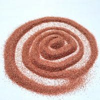 Sable de grenat rose LM 80 Mesh pour découpe jet d'eau, applications industrielles sur métal, pierre, verre