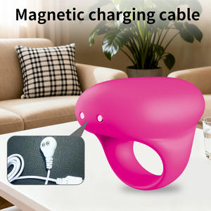 LOTUSIF Rechargeable Mini <b>Massage</b> Ring: Cordless Vibration Accessory for On-the-Go Relaxation Nice Gift for Woman - Product Image 2