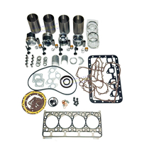 Untuk TOYOTA 2L 2LT Paket Perbaikan Overhaul Mesin, Ring Piston, Liner, Gasket, Bearing