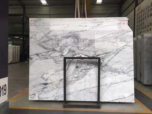 Azulejo de suelo de mármol pulido Losas de mármol Piaget Yagga Losa y azulejos naturales Royal Platinum White Losa de mármol grande - Product Image 6