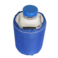 PCHAO Conteneur isotherme 3L en alliage d'aluminium pour l'expédition aérienne de semence congelée avec garantie d'un an