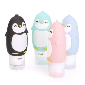 ชุดขวดซิลิโคนสำหรับเดินทางแบบเติมได้ ขนาดพกพา ปลอดสาร BPA สำหรับใส่แชมพู ขนาด 100 มล. ขายดี - Product Image 4