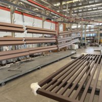Ligne de revêtement électrostatique Galin, installation de revêtement entièrement automatique, cabine de prétraitement, four de récupération pour profilés en aluminium CE