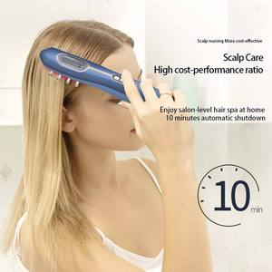 Massaggiatore Vibrante per Cuoio Capelluto con Dispenser di Medicinali, Strumento per la Cura dei Capelli Domestico Contro la Caduta e per la Crescita dei Capelli - Product Image 5