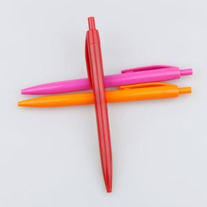 Stylos à bille en plastique personnalisés avec logo d'entreprise, design flexible, encre noire/bleue, pour la promotion au bureau et à l'école - Product Image 4