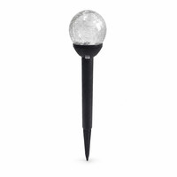 Lampe sphérique LED étanche à énergie solaire pour pelouses et parcs