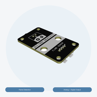 Module de capteur de flamme infrarouge, sortie analogique numérique réglable, carte de détection d'incendie pour projets de sécurité robotique Arduino