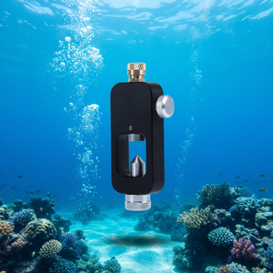 Connecteur rotatif pour bouteille respiratoire Db 01, accessoire de plongée sous-marine en alliage d'aluminium haute pression - Product Image 2