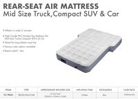 Lit de camping SUV Auto Matelas Floqué Haut Arrière Rangée Voiture Voyage Matelas de Couchage PVC Off-Road Air Bed & Camping Mat pour Usage Extérieur