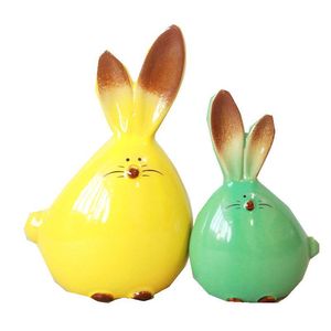 Directo <span class=keywords><strong>de</strong></span> fábrica personalizado ecológico Pascua cerámica conejo Animal conejito figuritas ornamento varios colores <span class=keywords><strong>porcelana</strong></span> conejito sostener <span class=keywords><strong>huevo</strong></span> - Product Image 6