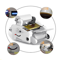 Machine à plastifier à chaud et à froid de bureau F350B avec dispositif de collecte