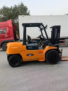 Precio más barato Segunda mano Toyota FD50 Carretilla elevadora diésel de 5 toneladas Uso agrícola con buenas condiciones Toyota FD50 a la venta - Product Image 4
