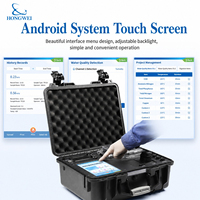 Analyseur de qualité de l'eau portable multiparamètres, spectrophotomètre pour la mesure du DCO, de l'ammoniac, du pH, de l'OD et des métaux lourds