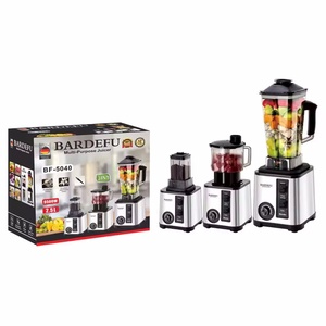 6 trong 1 máy xay sinh tố máy xử lý thực phẩm điện Crest Bạc bardefu thương mại Máy trộn và máy xay Máy ép trái cây máy xay sinh tố - Product Image 1