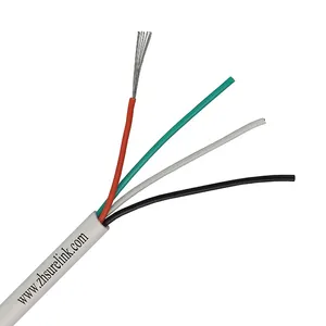 24awg FPL unshielded or shielded 4core 6core 8core multi core 100m Reel stranded control cable wire Security Alarm Cable