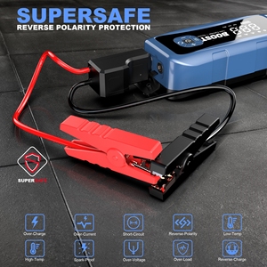 Arrancador de Coche Portátil 4 en 1 de Alta Resistencia con Cilindro Doble y Presión de Neumáticos de 150 PSI - Product Image 6